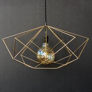 Aurora Pendant Light . Geometric . Minimalist Inspired image 1