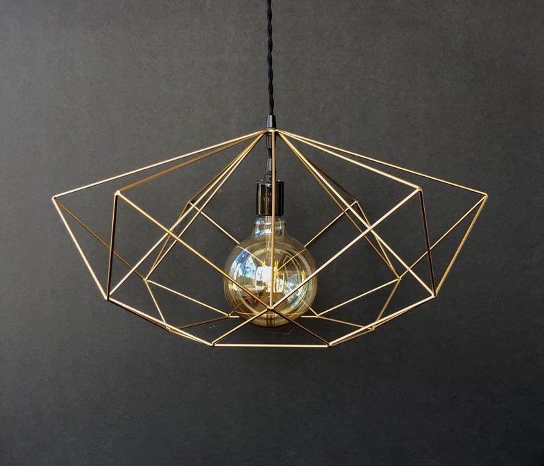 Aurora Pendant Light . Geometric . Minimalist Inspired image 1