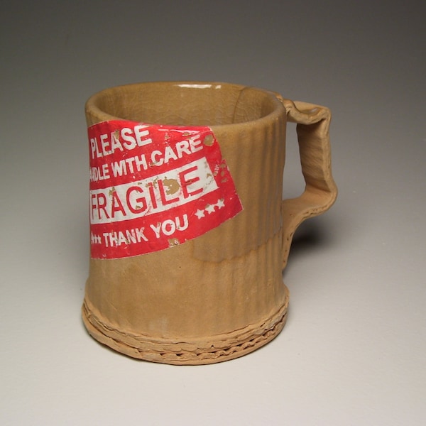 Ceramic Cardboard Mug #4