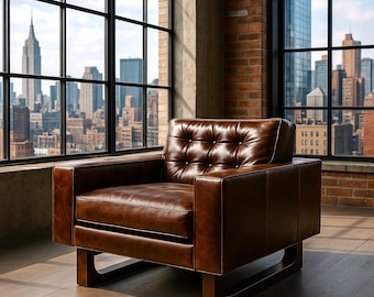 Barracuda Cognac Lounge Chair