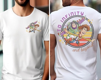 Space Ranger And Cowboy Adventure Shirt, To Infinity And Beyond Family Vacation Matching Tee Outfit