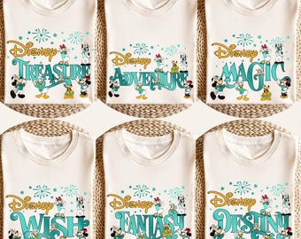 Personalized Family Cruise Ship Vacation Shirt, Matching Cruise Trip Tee, Magical Family Travel Outfit Shirt