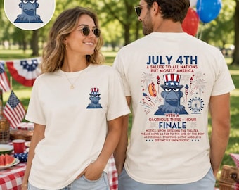 But Mostly America Shirt, Patriotic Sam the Eagle July 4th Fireworks Celebration Shirt, 4th Of July Muppets Shirt, USA Flag Independence Day