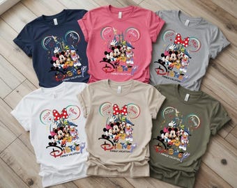 Custom Disney Family Trip Shirt, Disney Trip 2026 Shirt, Minnie Mickey Shirt, Disney Family Matching Vacation Shirt, Disneyland Shirt