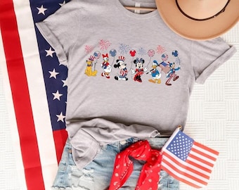Friends Patriotic Vacation Shirt, Freedom Celebration Family Tee, USA Holiday Matching Outfit for Summer Trip