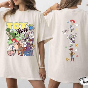 2-sided Disney Toy Story shirts, Toy Story Friends Tee, WDW Disneyland Family Vacation 2026 Trip, You've Got A Friend In Me shirts image 3