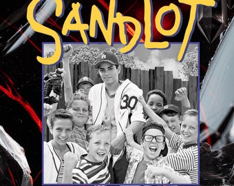 The Sandlot Baseball Squad, png (digitale download)