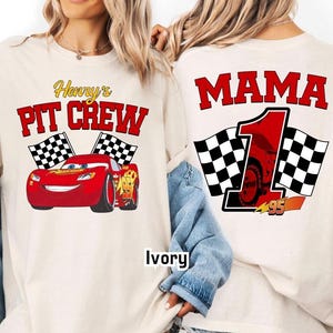 Disneyland Cars Birthday Custom Shirt, Lightning McQueen Birthday Boy, Pixar Pit Crew Shirt, Family Birthday Trip Shirt, WDW Birthday Tee image 4