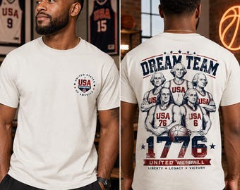 Funny Founding Fathers Shirt, America 250th Anniversary Tee, Patriotic Gift for History Buffs, Dream Team, 1776 Parody, Gen X,Fourth of July