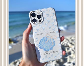 Psalms Phone case, Psalm 23 Summer Phone Case, Beach Phone Case, Coquette Christian Phone Cases, Phone Case Trending, Jesus Phone Case