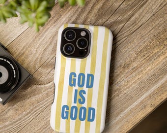 God is Good iPhone Case, Christian Phone Cases, Bible Verse Phone Case, Jesus Phone Case, Gift for Christian Women