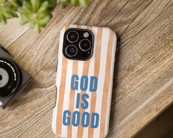 God is Good iPhone Case, Bible Verse Phone Case, Jesus Phone Case, Gift for Christian Women