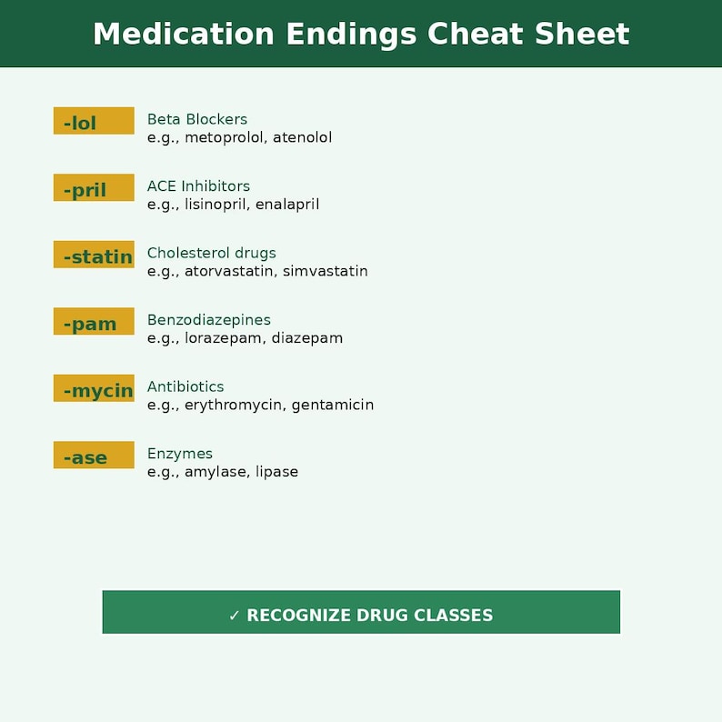 NCLEX Study Cheat Sheets | Nursing Student Quick Reference Guide ...