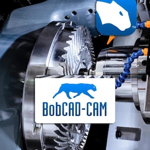 BobCAD-CAM v36 | CAM-programvara för 2-5-axlig CNC-fräsning och svarvning för Windows