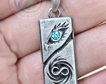 Gojo & Geto Jujutsu Kaisen Inspired Necklace | | Anime Inspired Jewelry | Minimalist Stainless Steel Gift