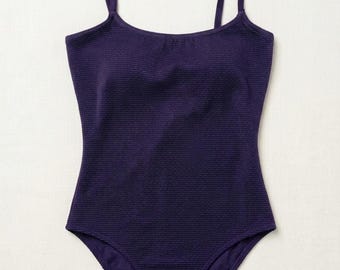 NWOT Vintage 90s It Figures! Tummy Thinner One-Piece Swimsuit, Navy, Size 10