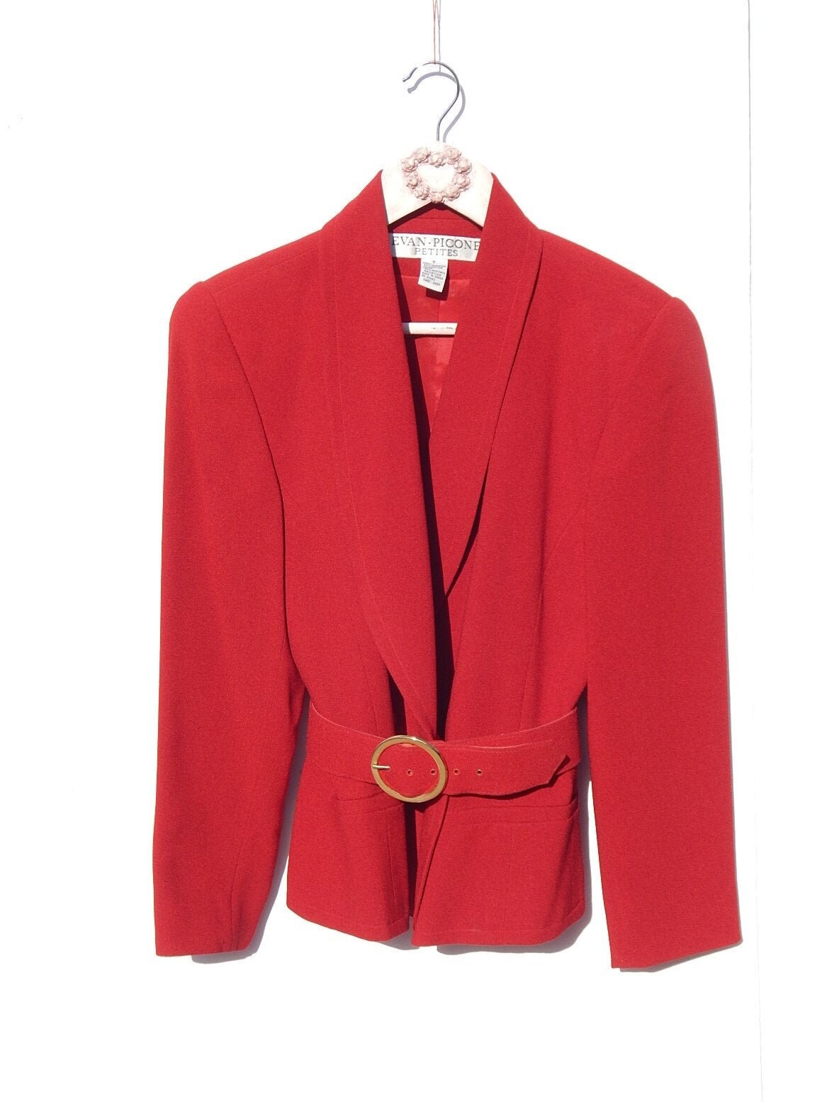 blood red blazer
