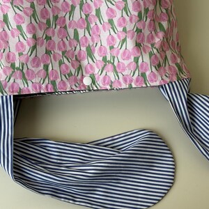 Tulip Paded Cotton Lunch Bag, Reusable Picnic, Insulated Bento Bag image 4