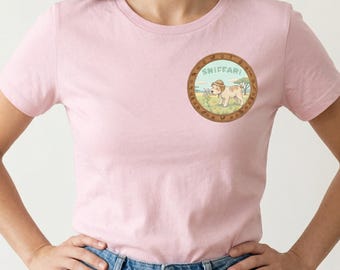 Safari-Hundehemd | Sniffari Comfort Farben T-Shirt