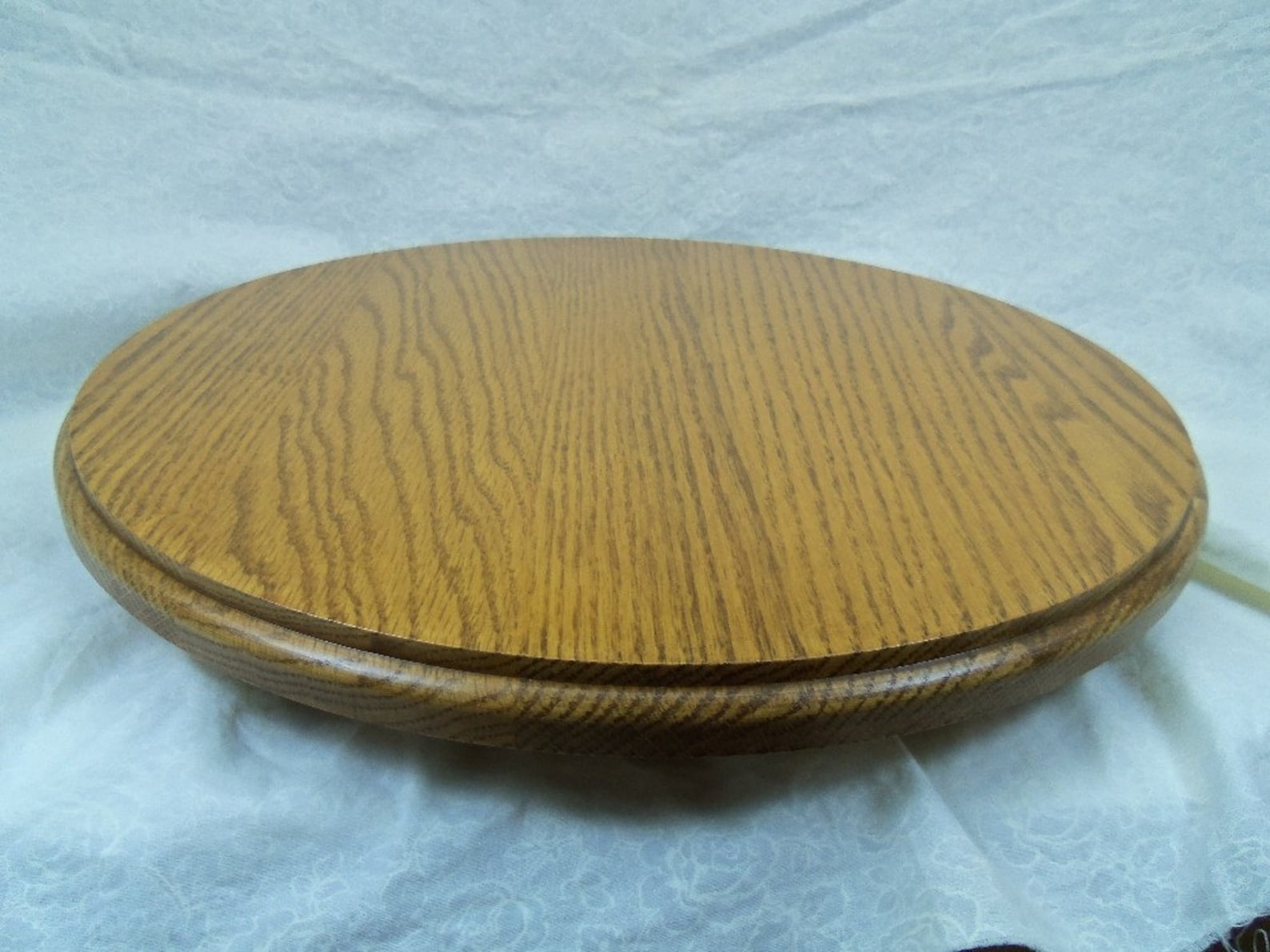 Oak Lazy Susan 12 Finished Coated Home Decor Kitchen Dinning Room Table