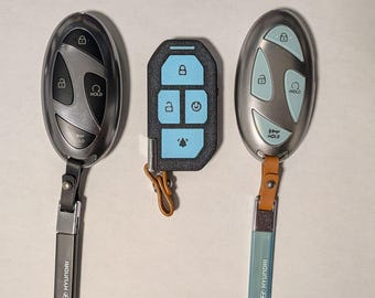 Hyundai Key Fob Replacement Shell Made to Order – Compact Design - Compatible with Ioniq and other Hyundai's (Physical Item)