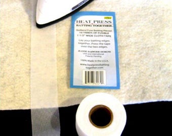Heat Press Batting Together 1.5in x 15yds