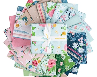Correspondence Fat Quarter Bundle, 21 Pcs.