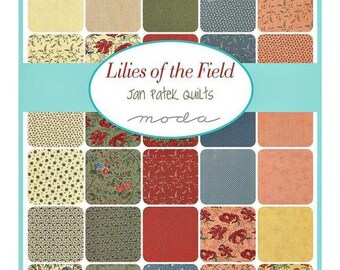 Moda Lilies of the Field by Jan Patek - Fat Quarter
