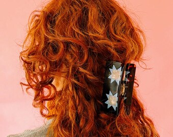 Quilt Block Large Hair Claw Clip by Sarah Hearts