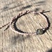 Tan Mustard Seed Faith Tie Bracelet 