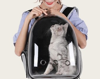 Space Capsule Pet Carrier Backpack Bag Cat Puppy Backpack