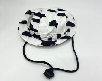 Pet Bucket Hat for Cats & Dogs Sun Protection Ear-Friendly Design Adorable Summer Essential