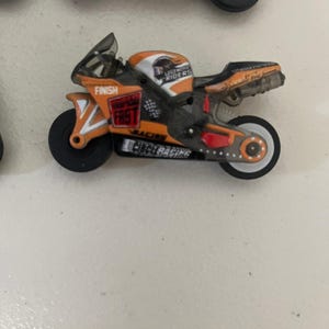 4pcs Friction-Powered Mini Moto Toys, Racing Bike Set for Boys image 3