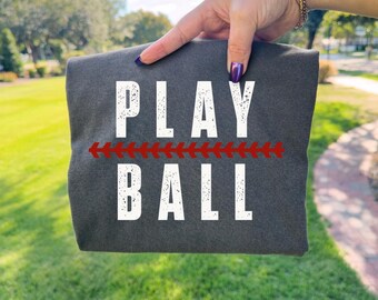 Play ball png, baseball png, baseball design, digital download