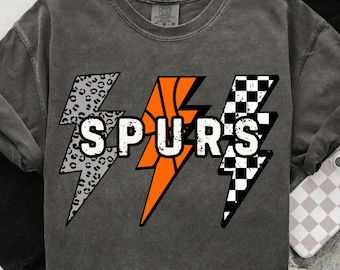 Spurs basketball png, spurs mascot png, retro basketball png