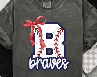 Braves baseball png, braves png, mlb baseball designs