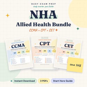 NHA-Zertifizierungs-Lernpaket, Prüfungsvorbereitung für medizinische Fachangestellte, Phlebotomietechniker und EKG-Techniker, Übungsfragen