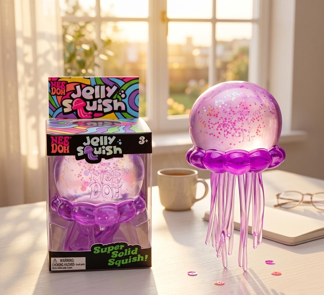 Needoh Jellyfish Beach Water Play Outdoor Squeeze Toy Blind Box ...