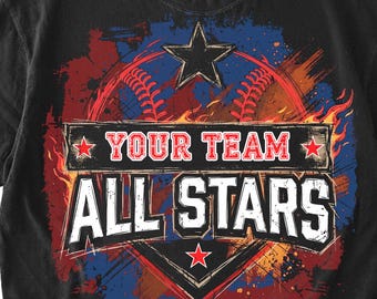BaseBall Customize Png, Font Included, Baseball Team Png, Baseball Season Clipart, Sports Shirt, Home Run Png, Baseball Team Shirt