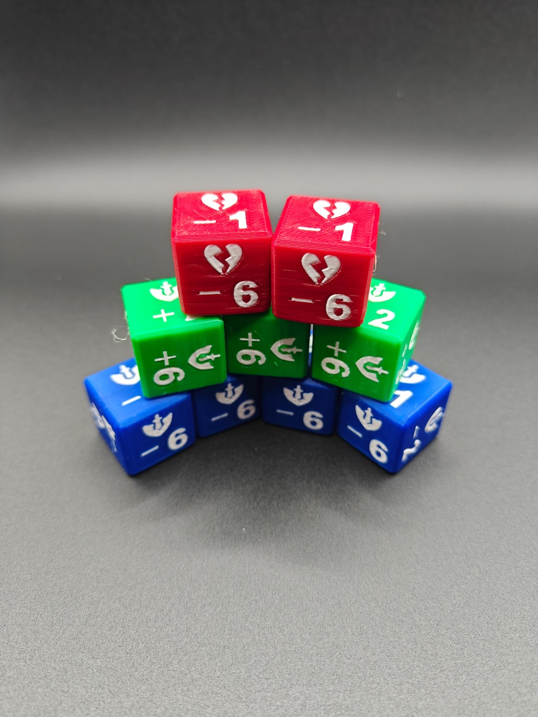 Fancy Riftbound Dice Riftbound Trading Card Game Damage and Might Dice Kit - Etsy
