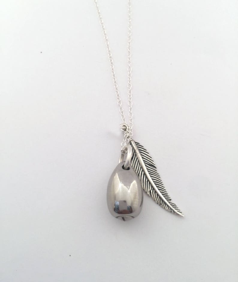 Feather Cremation Urn Necklace/ Urn Jewelry/ Pet Urn Etsy Canada