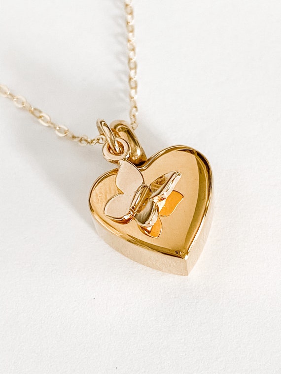 In loving sale memory necklace gold