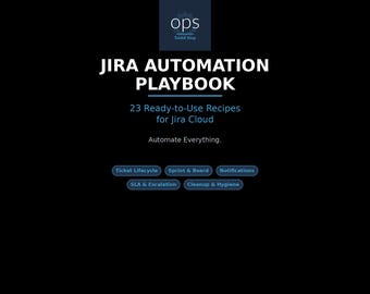 Jira Playbook | 23 Rezepte für Jira Cloud (PDF Download)