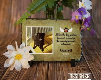 5x7 Personalized Memorial Slate