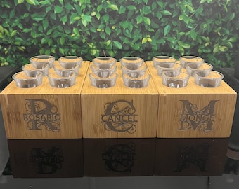 Personalized Shot Glass Server