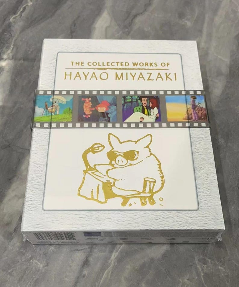 The Collection Works of Hayao Miyazaki (Blu-ray 12-Disc Set) image 1