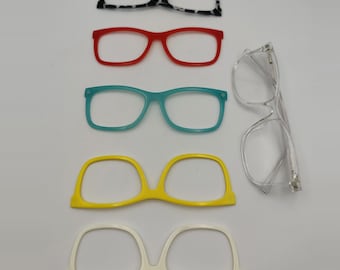 マグネット式キャットアイフレーム装飾クリップオン交換可能偏光サングラス近視用UVカットフレーム