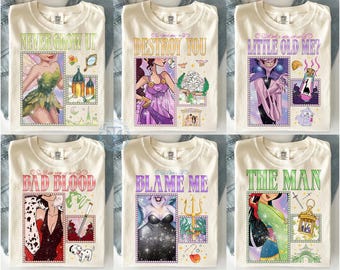 Disneyworld Princess Bundle Digital, Vintage Princess Design,16+ Files Disneyland Princess Png, Disneyland Magical Parks Png