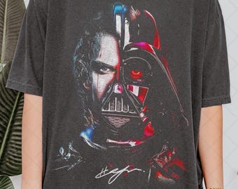 Colori comfort limitati Anakin Skywalker Half Face PNG, StarWars Darth Vader Bootleg Fan Png, Regalo per donne e uomini Unisex Png