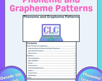 Guide to English Phonemes & Graphemes